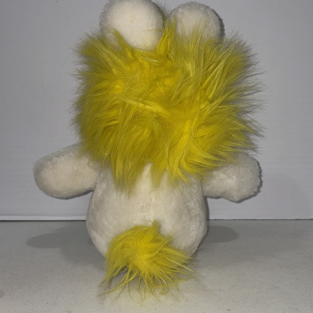 Vintage 1984 Dakin Frou Frou Bunny Plush Yellow Hair W/ Original Hang Tag Token - Picture 2 of 8